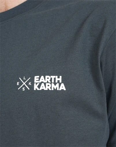Elsk - Earth Karma Brushed T-shirt - Stone Green 